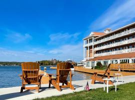 Riveredge Resort Hotel, hôtel à Alexandria Bay près de : Château et hangar à bateau de Boldt