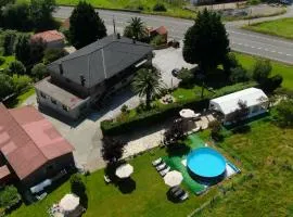 Casa Madrazo con piscina y parrillas