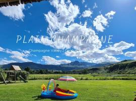 Plain Champagne Guest Farm, prázdninový dům v destinaci Winterton