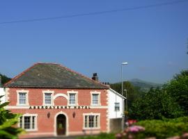 Abergavenny Hotel, hotel Abergavenny Castle környékén Abergavennyben