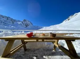 Appt pied des pistes, terrasse et parking couvert