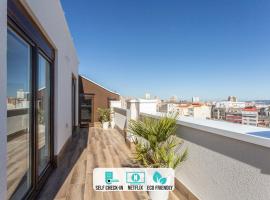 Indigo Rooftop, khách sạn gần Ga Renfe, A Coruna, A Coruña