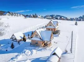 Pocztówka Z Mizernej, Drewniane domki z widokiem na Tatry, Kominek, Pieniny, 1 km od Jeziora Czorsztyńskiego i Velo Czorsztyn