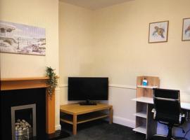 Dzīvoklis Town centre stay Northumberland FREE WIFI AND CLOSE TO BEACH pilsētā Blythe