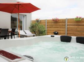 Villa le Nid Des Dunes & Spa 2 gîtes écologiques、Santecのホテル