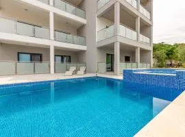 Villa Stella with pool and seaview