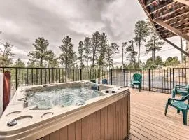 Hot Tub & Mtn Views! 'Casa Ruidoso' Cabin