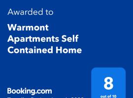 Warmont Apartments Self Contained Home, hotel di Whyalla