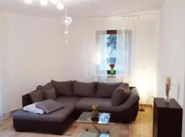 Ebenerdige Ferienwohnung mit großer Terrasse in der Nähe des Waldes, zum wohlfühlen