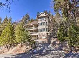 Huge Lake Arrowhead Home with 3 Decks and Grill!