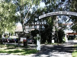 Hotel Rosenthaler-Hof, hotel v destinaci Duderstadt