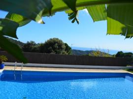 Sea view, Wonderful pool, Nature, Peaceful, hotel en Sant Cebrià de Vallalta