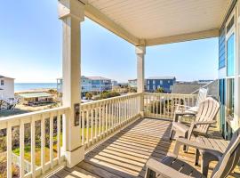 Oak Island Escape with Saltwater Pool, Walk to Beach, hotel in Oak Island