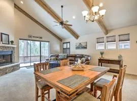 Deck and Gas Grill Spacious Pinetop Cabin