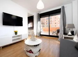 Apartamento en Sabiñánigo con amplia y soleada terraza