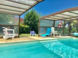 Gîte piscine chauffée 28 degré Padirac&Rocamadour