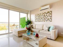 Hermoso apartamento con todas las comodidades acceso directo a la playa Morros Epic sector La Boquilla cumple protocolos de bioseguridad, apartment in Cartagena de Indias