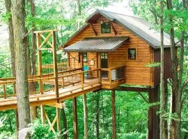 Treehouse #5 by Amish Country Lodging