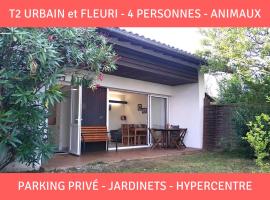 Le Baionarena 4 pers-terrasse-parking-hypercentre, apartment in Labenne