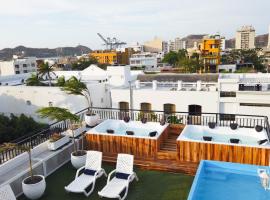 Hotel Parque de los Novios Inn, hotel v destinaci Santa Marta