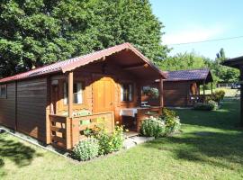 Bungalow in Lubin at 300 m from the lake, holiday rental in Lubin