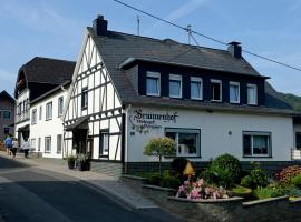 Brunnenhof, hotel con estacionamiento en Bruttig-Fankel