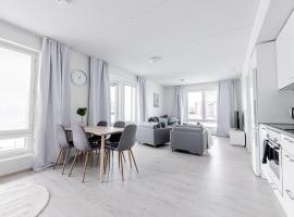Apartment, SleepWell, Nuutti, free indoor parking、トゥルクのホテル