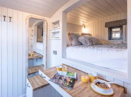 Bo Peep Shepherds Hut Thorpeness Air Manage Suffolk, alloggio vicino alla spiaggia a Leiston