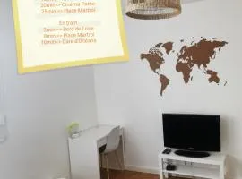 Chambre Evasion Tout confort Saint Marceau