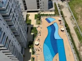 Lazer de resort a poucos passos da praia