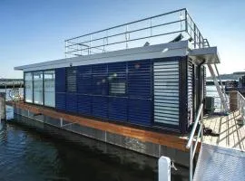 Houseboat in Ribnitz near Baltic Sea