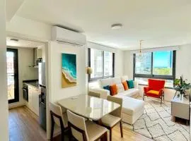 Apartamento en torre de categoría con vista al mar