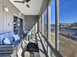 Little River Condo with Balcony about 2 Mi to Beach