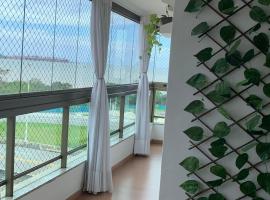 Aconchegante apt com vista para o mar de Camburi, self catering accommodation in Vitória