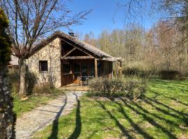 Cottage 4 personnes dans domaine privé, villa en Signy-le-Petit