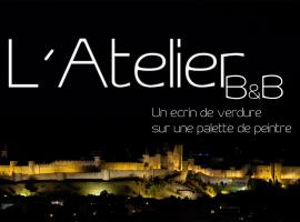 L'Atelier B&B, Amazing view, casa de férias em Carcassonne