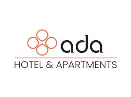 Ada Hotel & Apartments、ジャルディーニ・ナクソスのホテル