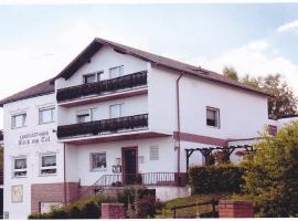 Landgasthaus Blick ins Tal, hostal o pensión en Wißmannsdorf