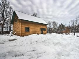 Cabin with Fireplace Less Than 1 Mile to Lakes and Golf，Pequot Lakes的飯店