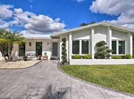Miami Home Outdoor Pool with Slide and Fire Pit!