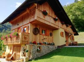 Počitniška hiška Kašta, vila v destinaci Luče