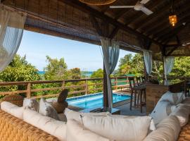 La Pointe Beach Huts, hotel v mestu Praslin