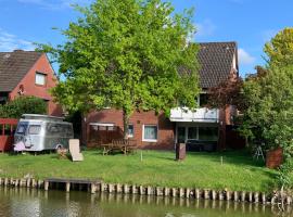 Ferienwohnungen direkt am Wasser in Glückstadt, apartamento em Glückstadt