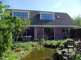 't Laaisterplakky, alojamiento con cocina en Oude Bildtzijl
