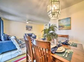 Coastal Condo with Dock Access, 2 Miles to Beach!