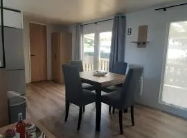 Mobil-home de charme dans les Landes, neuf, tout équipé