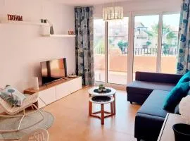 Spacious luxe apartment on Mar Menor Golf Resort with Padel, Fitness, Wellness facilities