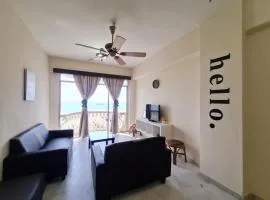 MAPLESTAR SEAVIEW 海景 SUITE - BEACHFRONT - PRIVATE UNIT Glory Beach Resort