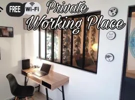 T4 Massy TGV by Beds4Wanderlust - 80m2 avec Terrasse et bureau - proche coulée verte - idéal Pro ou Famille