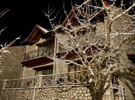 Petradi Residence @ Agoriani-Parnassus, hotel i Eptalofos